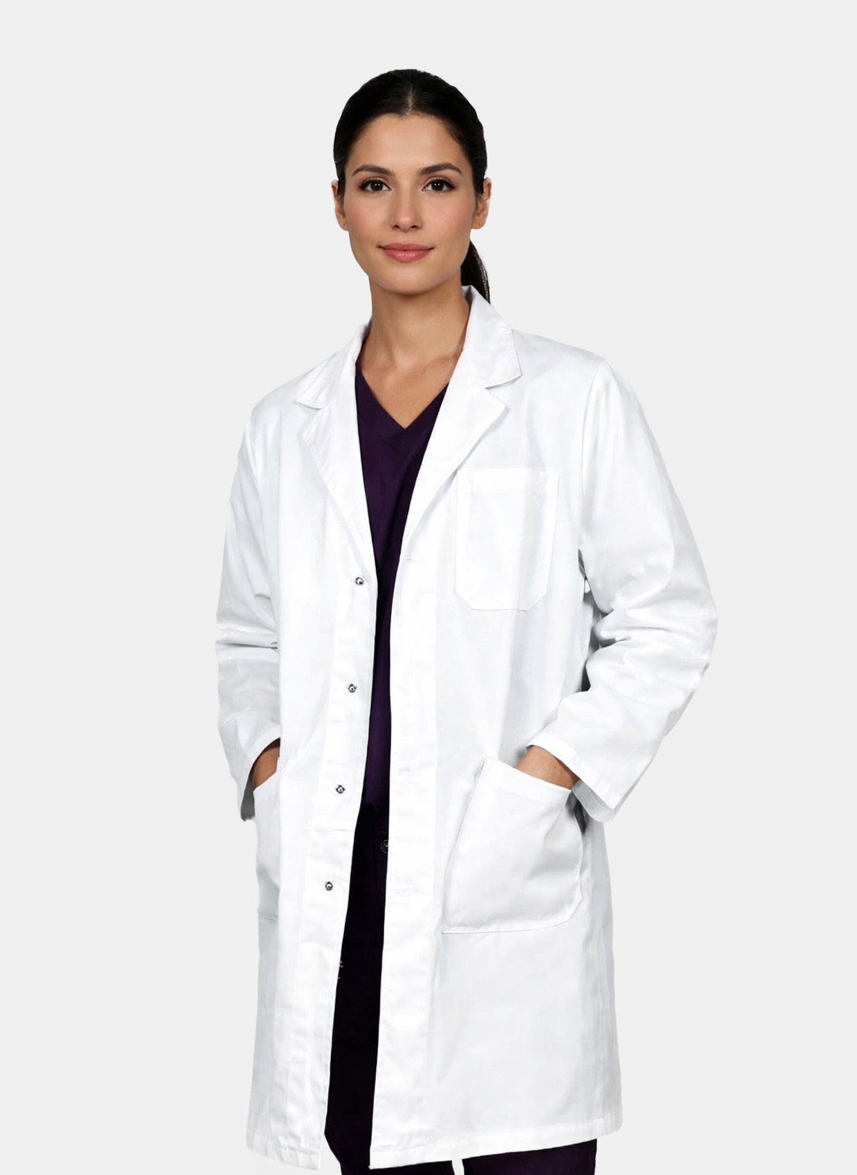 Prestige White Unisex Lab Coat