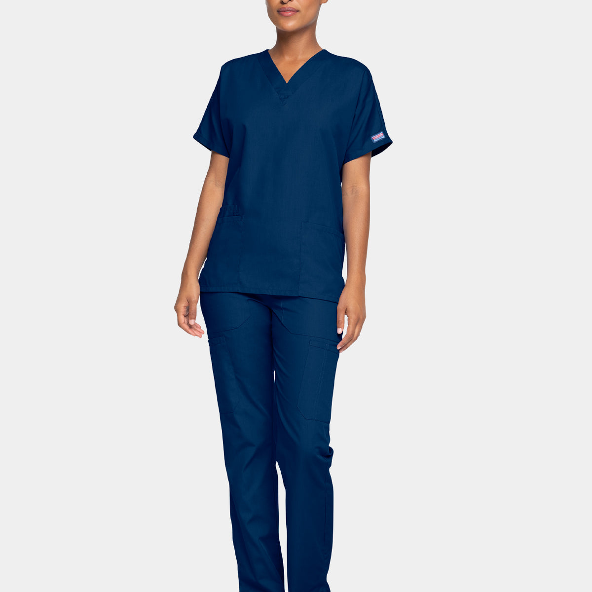 Scrub Header Cherokee Originals Unisex Scrub Set - Navy – Happythreads UK