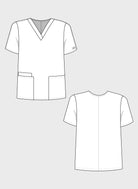 unisex-scrub-top-cherokee-originals-4700-sketch