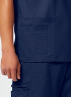 Cherokee Core Stretch Unisex V-Neck Scrub Top WWE4725 - Navy