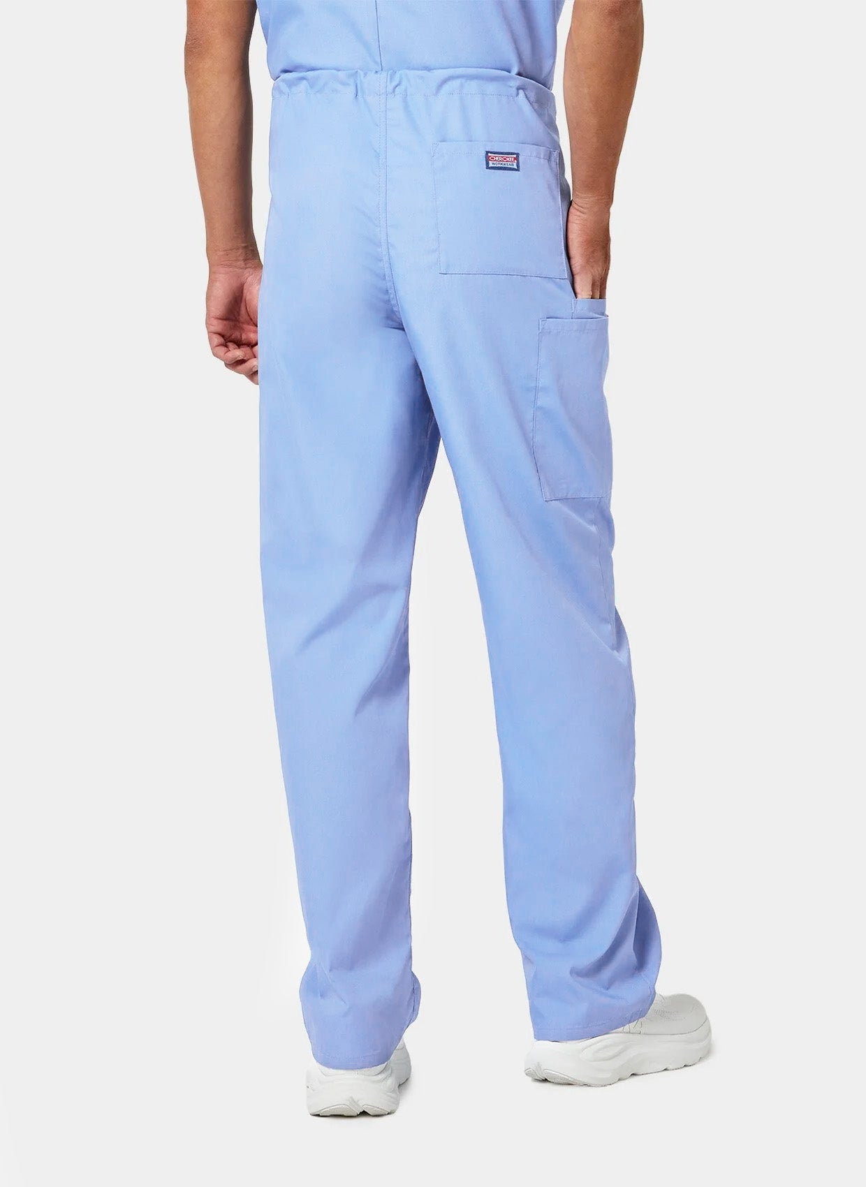Cherokee Unisex Drawstring Scrub Trousers - Ceil