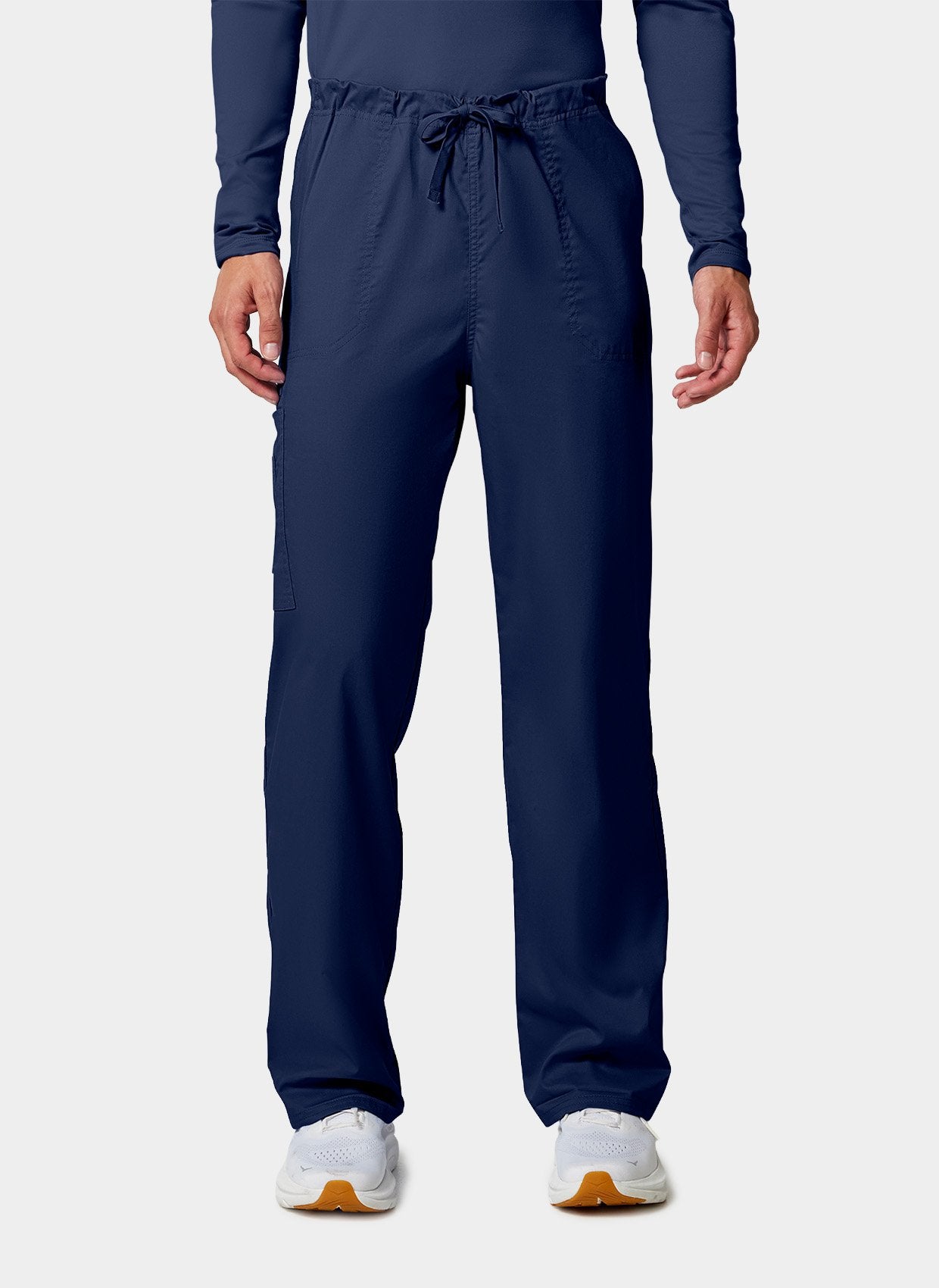 Cherokee Core Stretch Unisex Drawstring Cargo Scrub Trousers WWE4043 - Navy