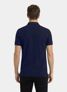 unisex short sleeve polo shirt velilla gibson navy