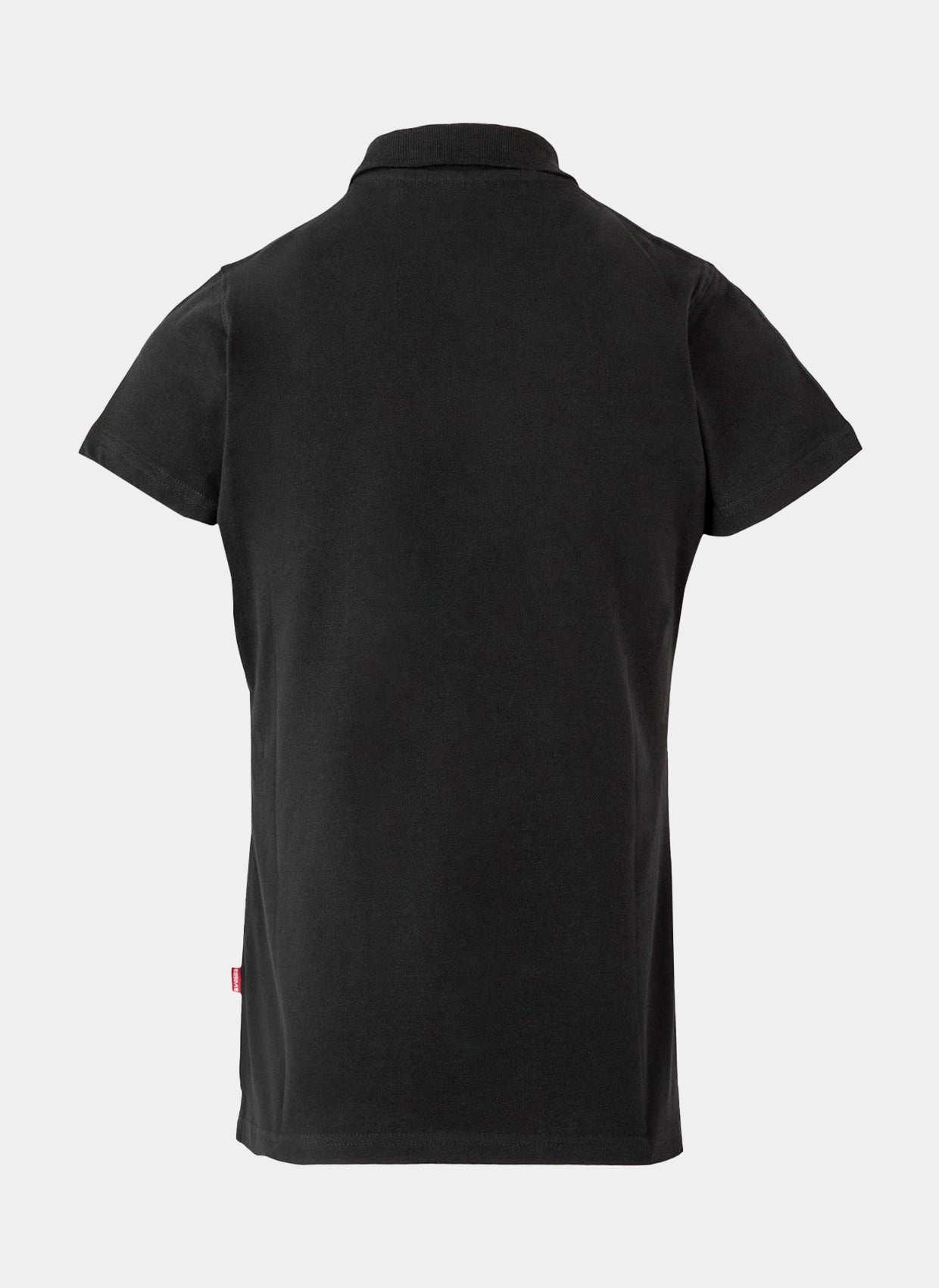 Black polo shirt