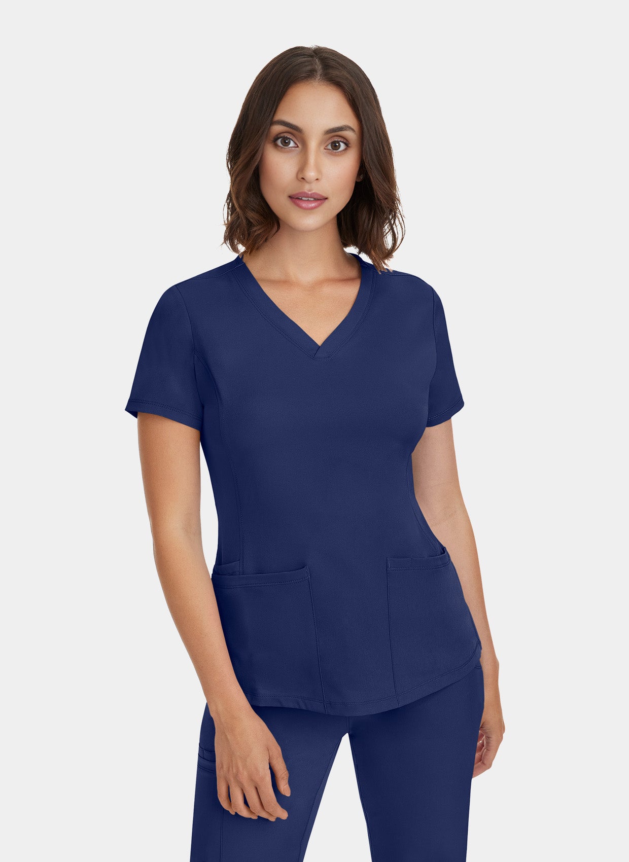 Healing Hands Monica Scrub Top - Navy