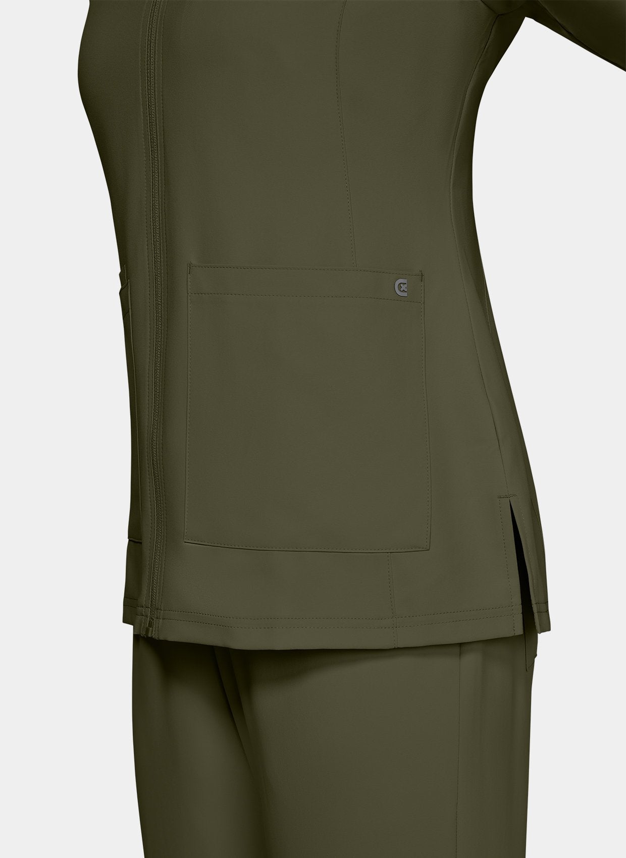 womens jacket koi cureology geneses olive