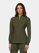 womens jacket koi cureology geneses olive