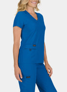 womens-koi-basics-becca-scrub-top-royal-3