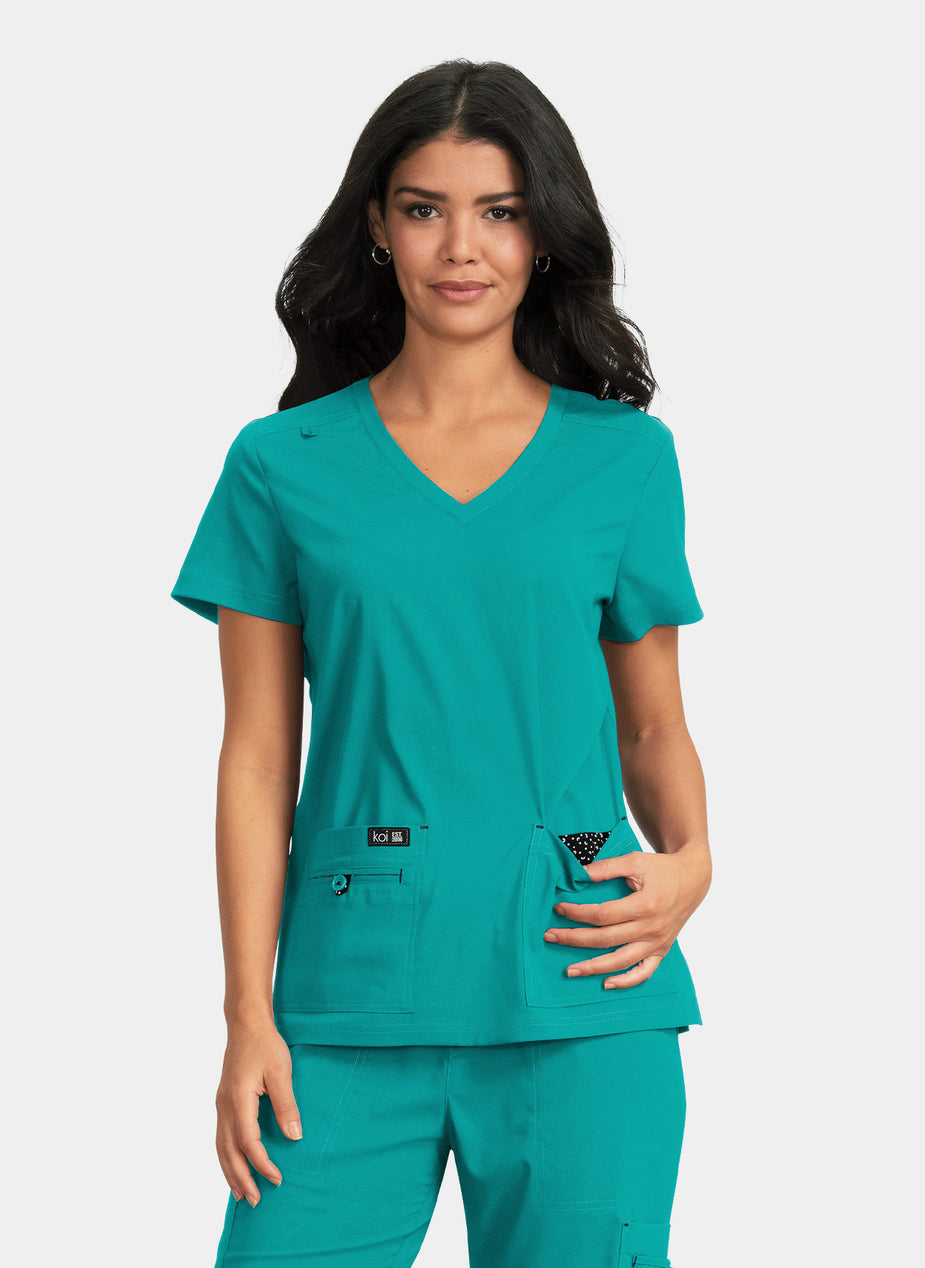 Koi Basics Becca Women's Scrub Top – Happythreads UK