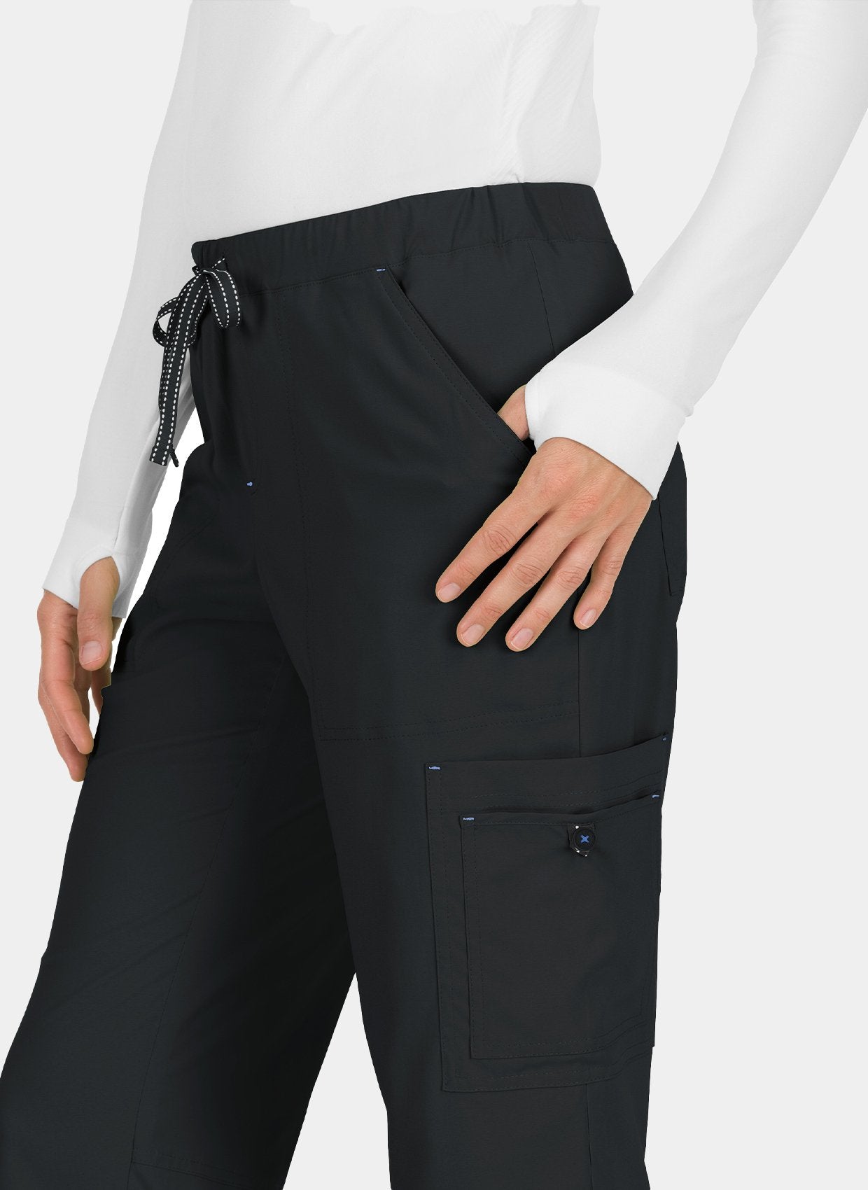 Koi Basics Holly Scrub Trousers - Black