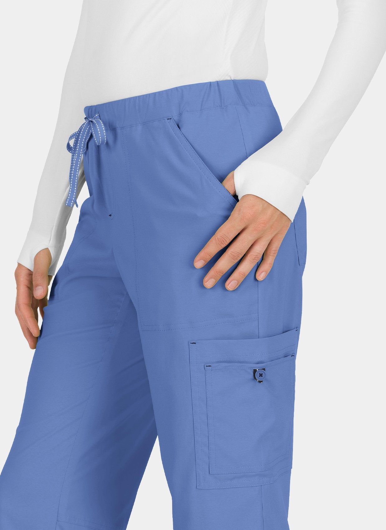 Koi Basics Holly Scrub Trousers - true ceil
