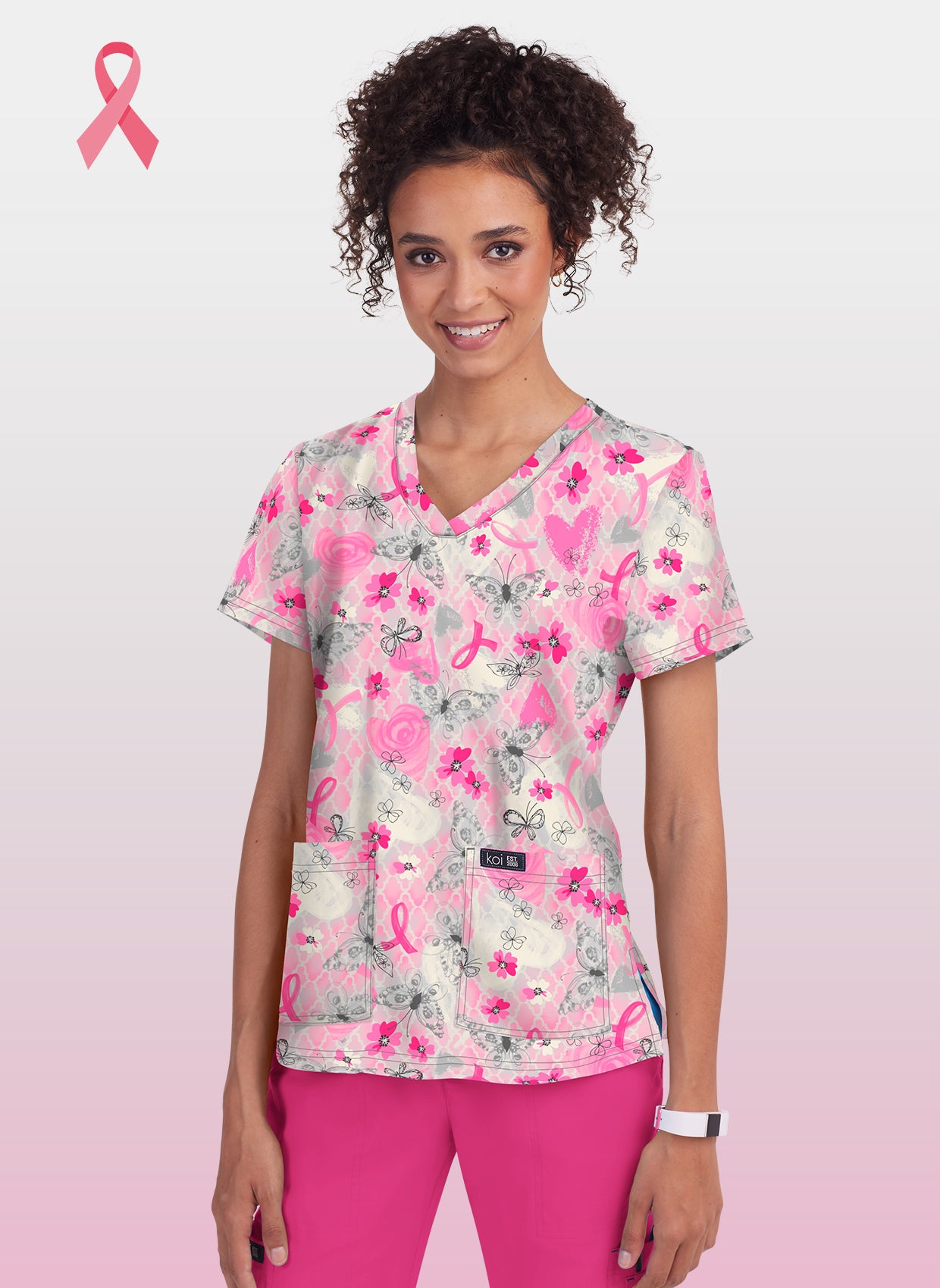 Cheap printed scrub tops deals