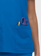 womens-koi-cureology-cardi-scrub-top-royal5