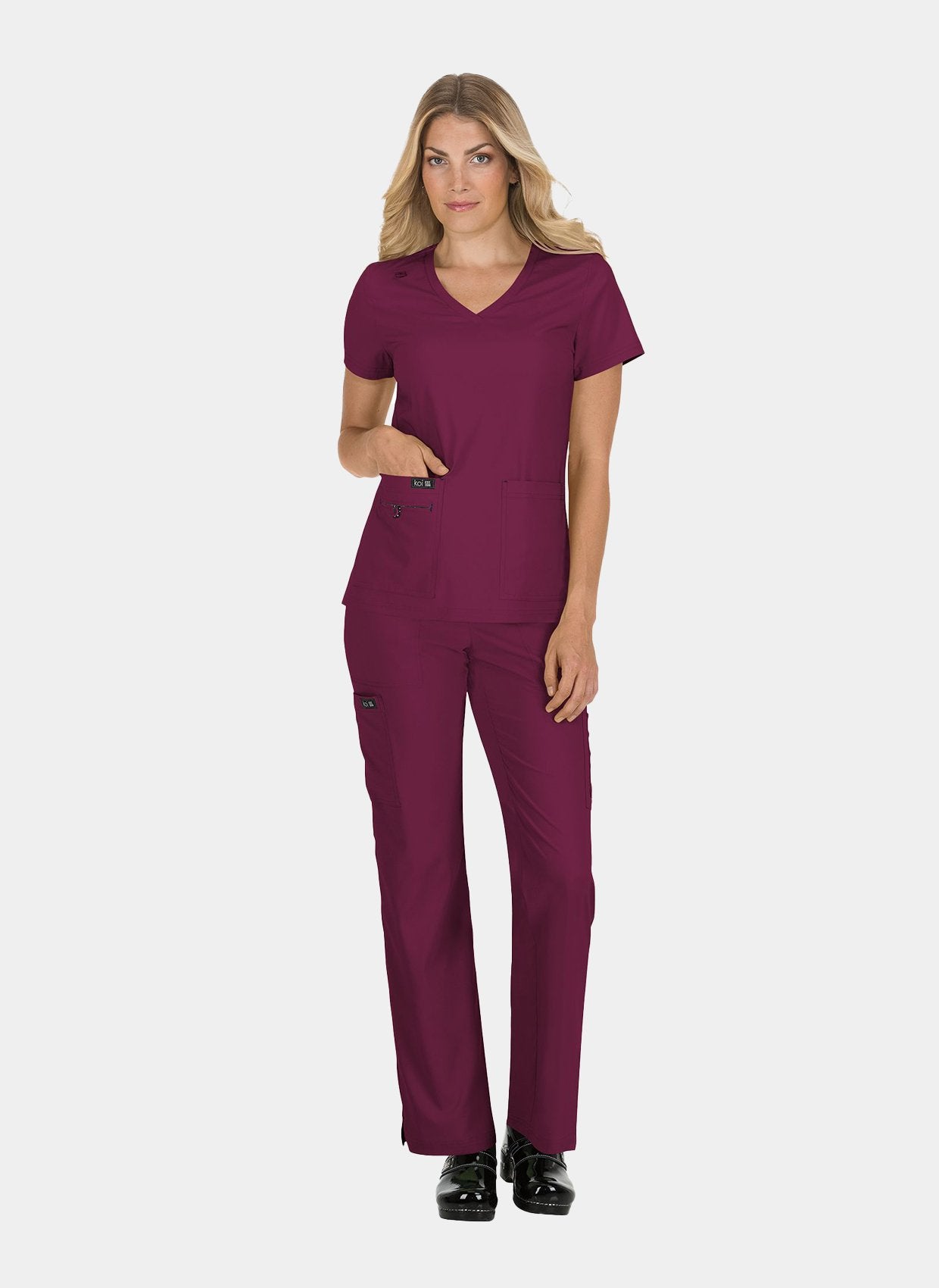 womens-scrub-sets-koi-basics-becca-&-holly-wine