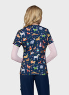 womens-scrub-top-koi-basics-leslie-fa-la-la-la-la