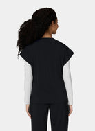 Womens Scrub Top Koi Basics McKenna - Black