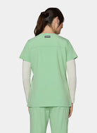 Womens Scrub Top Koi Next Gen Hustle and Heart - Pistachio
