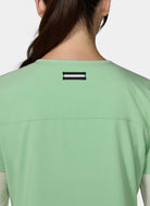 Womens Scrub Top Koi Next Gen Hustle and Heart - Pistachio