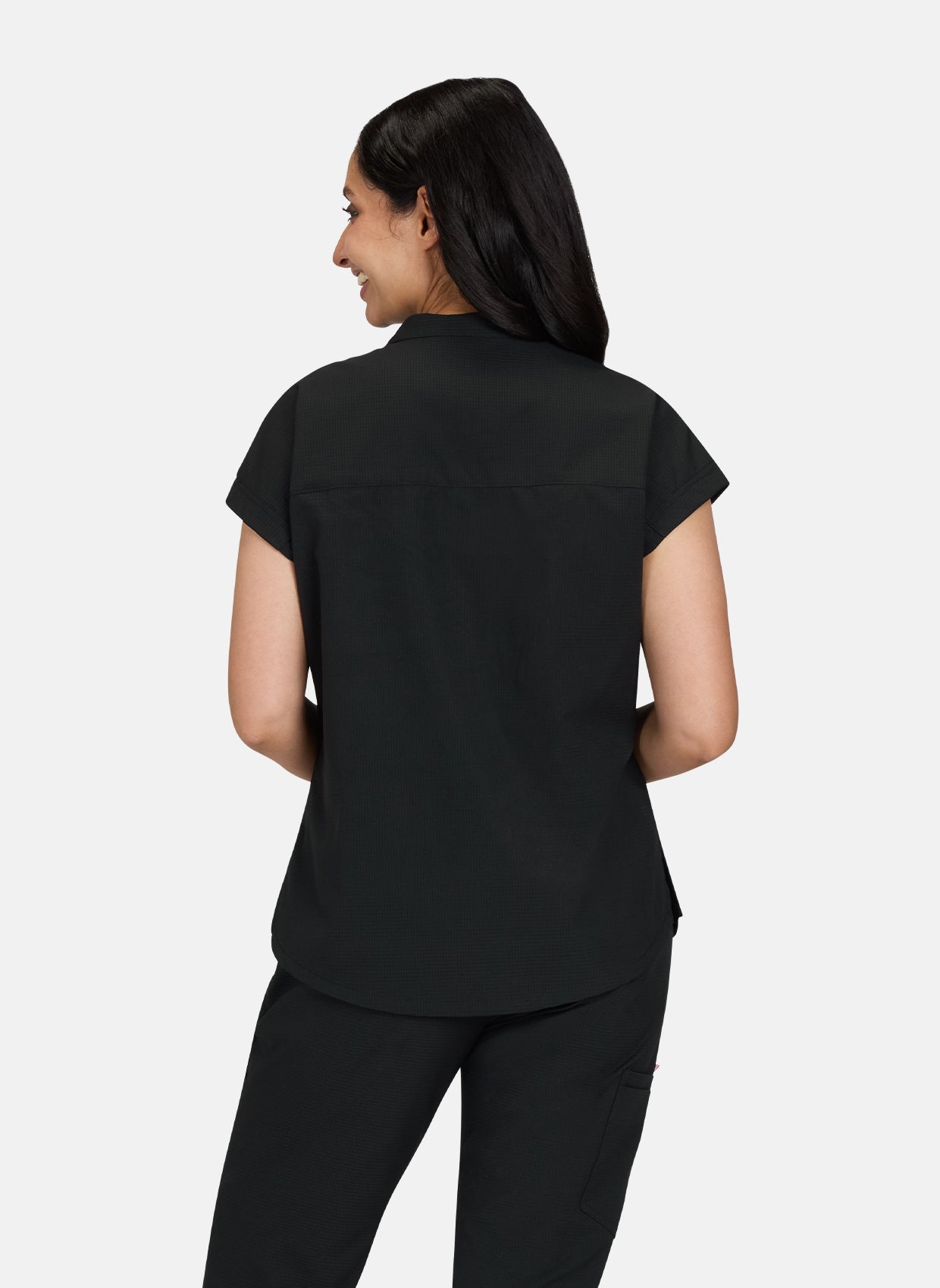 Koi Solis Catrin Scrub Top - Black