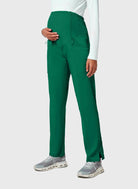 womens scrub trousers cherokee ww revolution maternity straight leg hunter