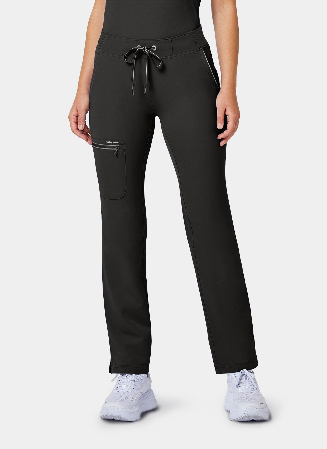 womens scrub trousers healing hands 360 nisha black