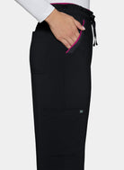 Womens Scrub Trousers Koi Basics Raelynn - Black