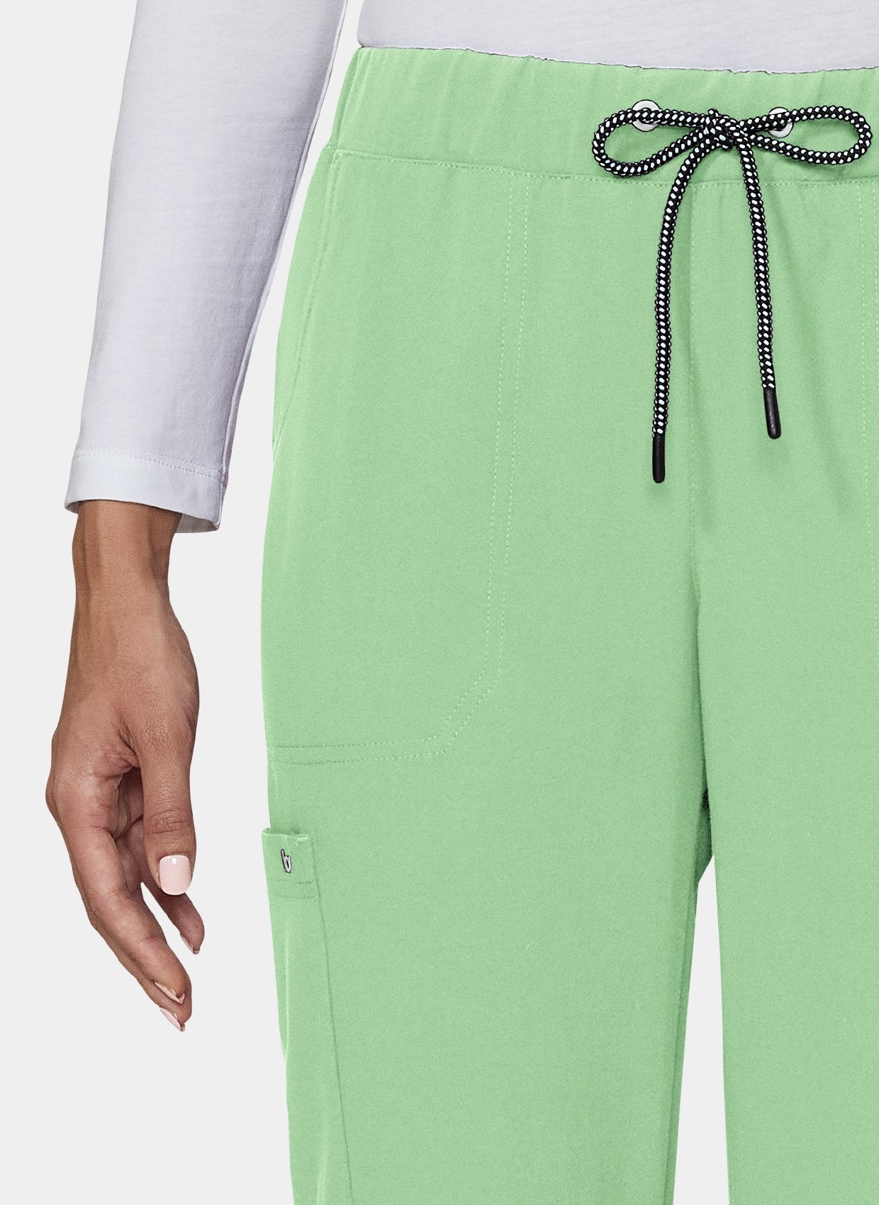 Womens Scrub Trousers Koi Next Gen Everyday Hero - Pistachio
