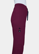 Koi Solis Freda scrub trousers wine