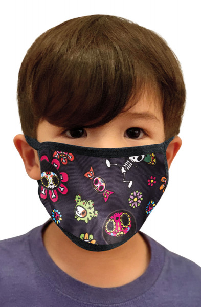Koi Kids Face Mask - Day Of The Dead