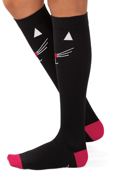 Koi Betsey Johnson Compression Socks - Cat